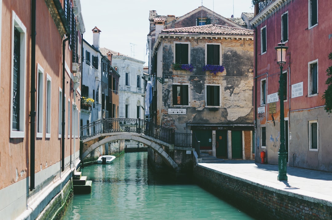 black metal village bridge, The best way to get to know Venice is putting your phone or map away and just walk. If you s