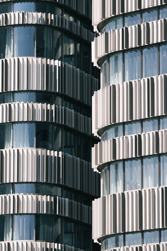 close-up photo of high-rise building in Malmö Sweden