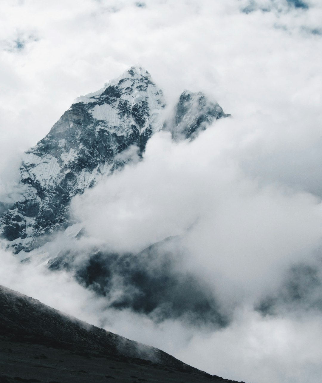 Mountain range photo spot Ama Dablam Solukhumbu