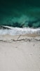 aerial photography of beach shore