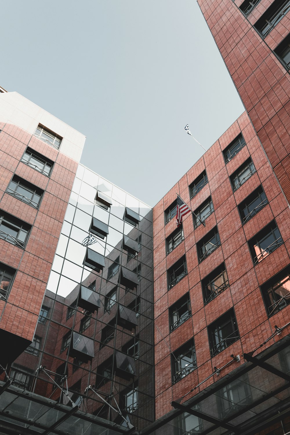 worm's-eye view of high rise building