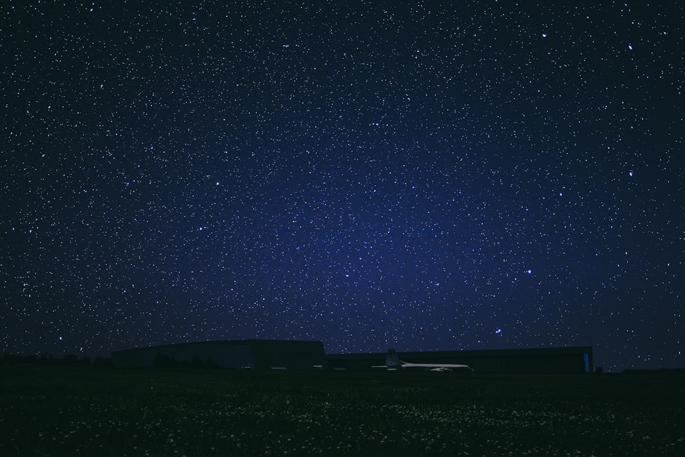 cielo stellato di notte