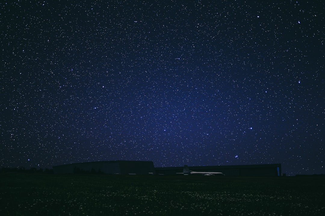 starry sky at night