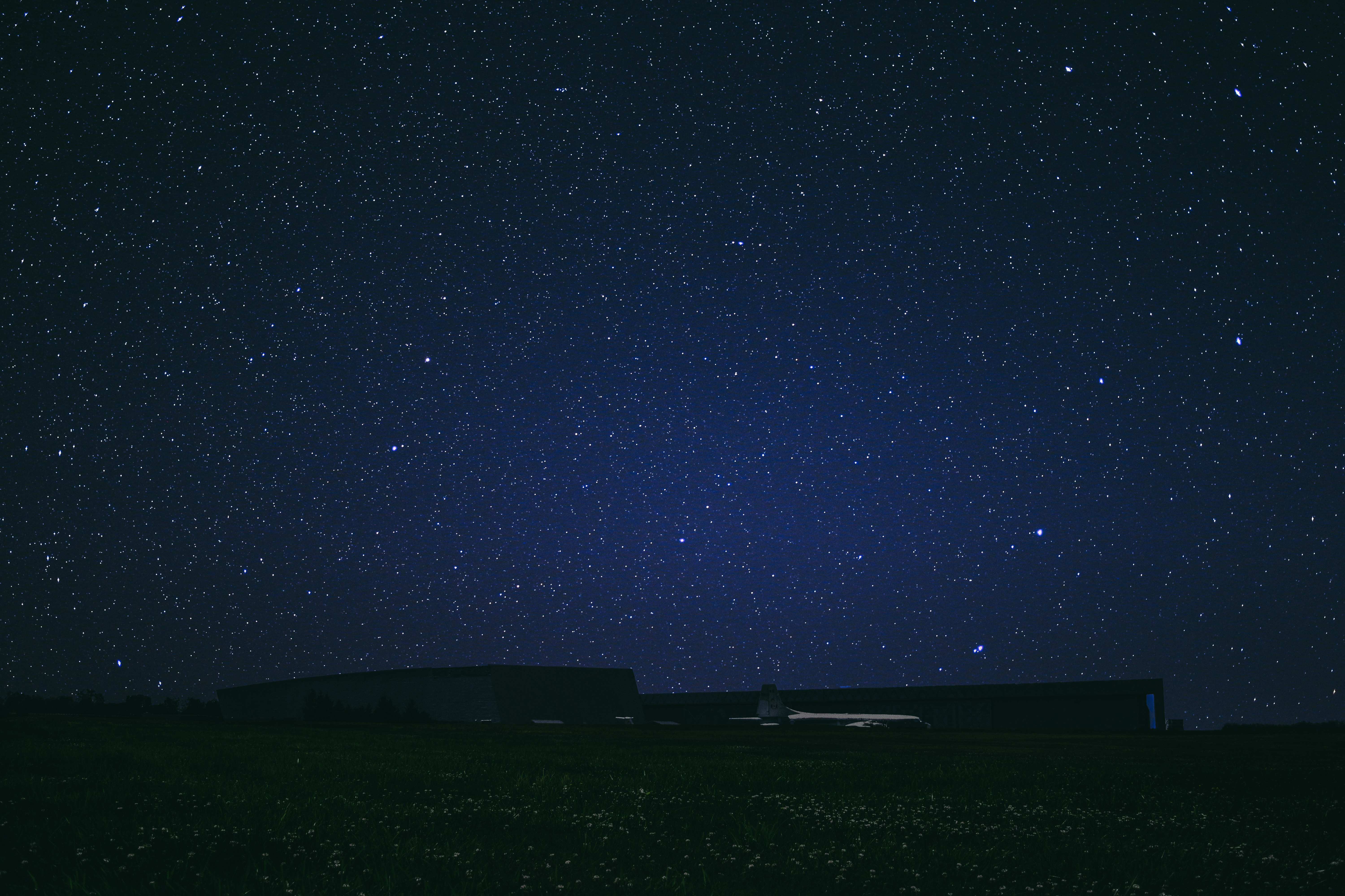 starry sky at night