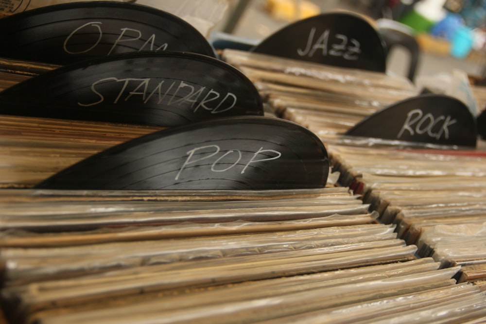 black and brown wooden sticks