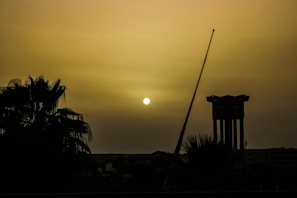 A scenic shot of a place significant to Anoop Suri’s life, bathed in golden hour light.