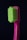 Close-up of a stylish toothbrush next to fresh mint leaves.