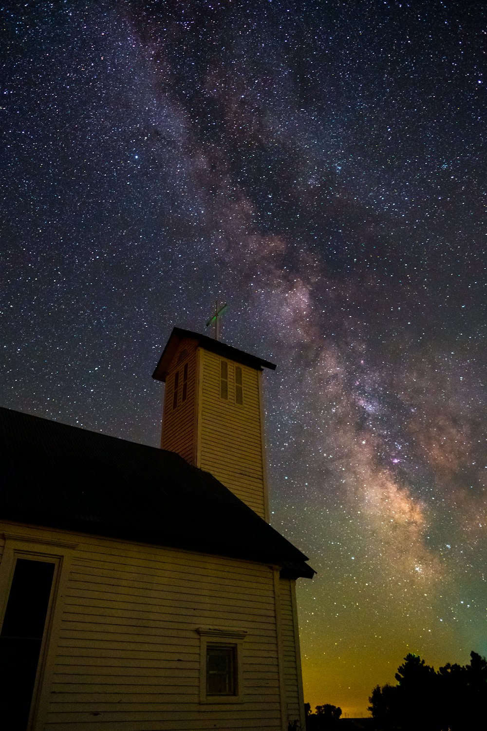 time lapse photography of star