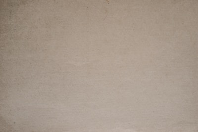 a brown paper background with a black and white cat sitting on top of it