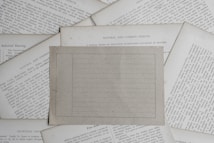 white ruled paper