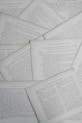 white and black paper lot
