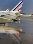 plane on road