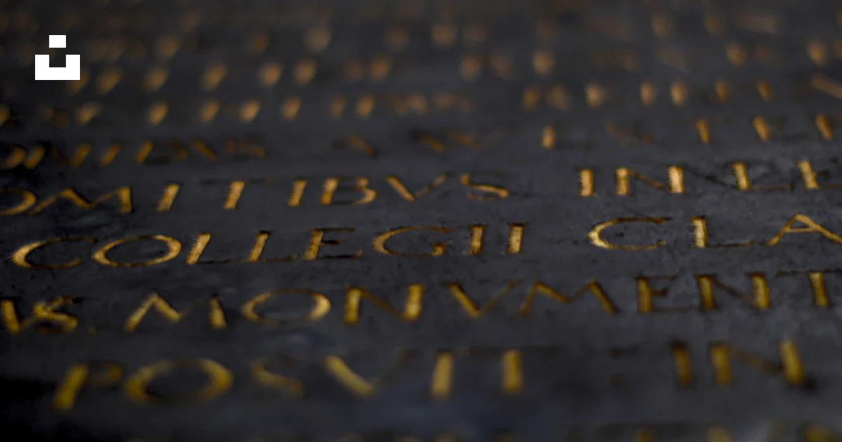 Scriptograph Metal A close up of a metal surface with writing on it photo – Free Cologne ...