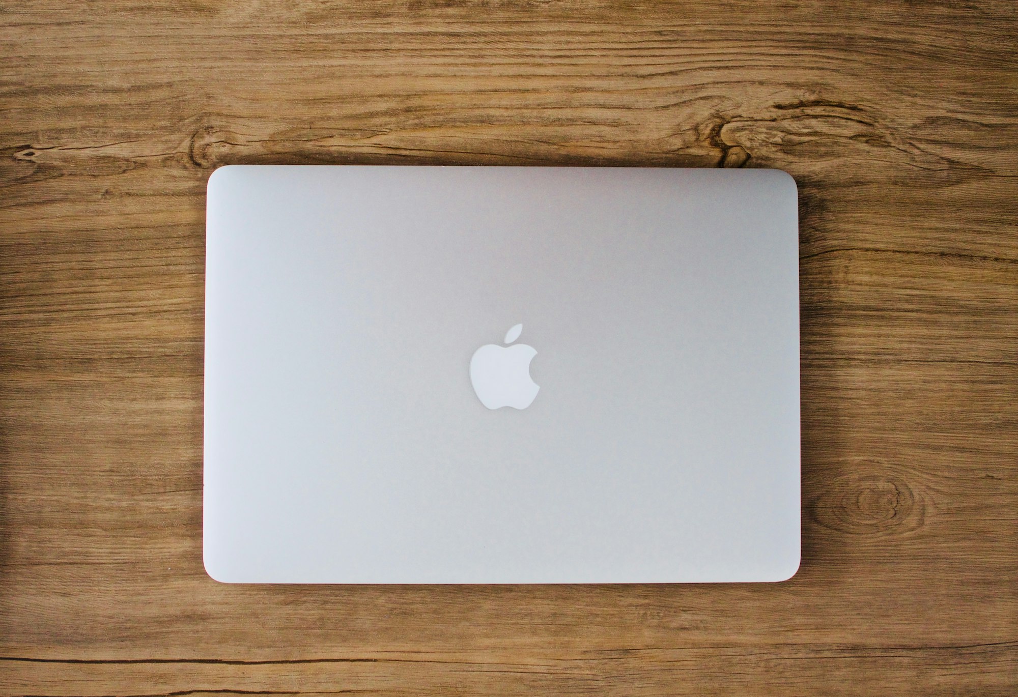 Macbook Air On Desk