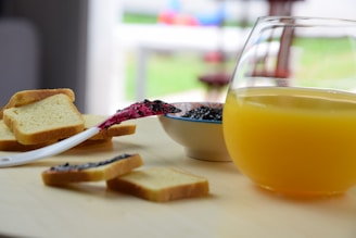 bread and juice