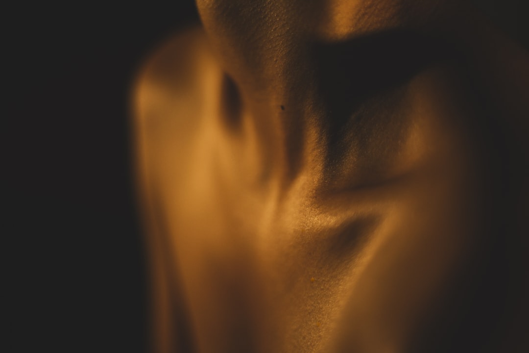 a blurry photo of a person