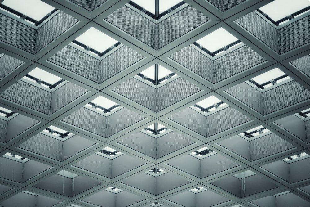 gray ceiling