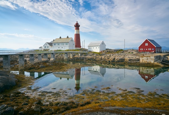 landscape photo of lighthouse at daytime in Tranøy Fyr Norway
