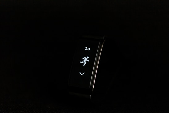 An illustration of a fitness tracker and diet plan.