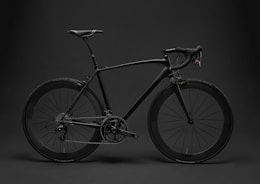 black road bike