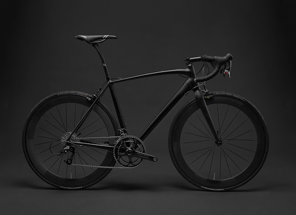 black road bike