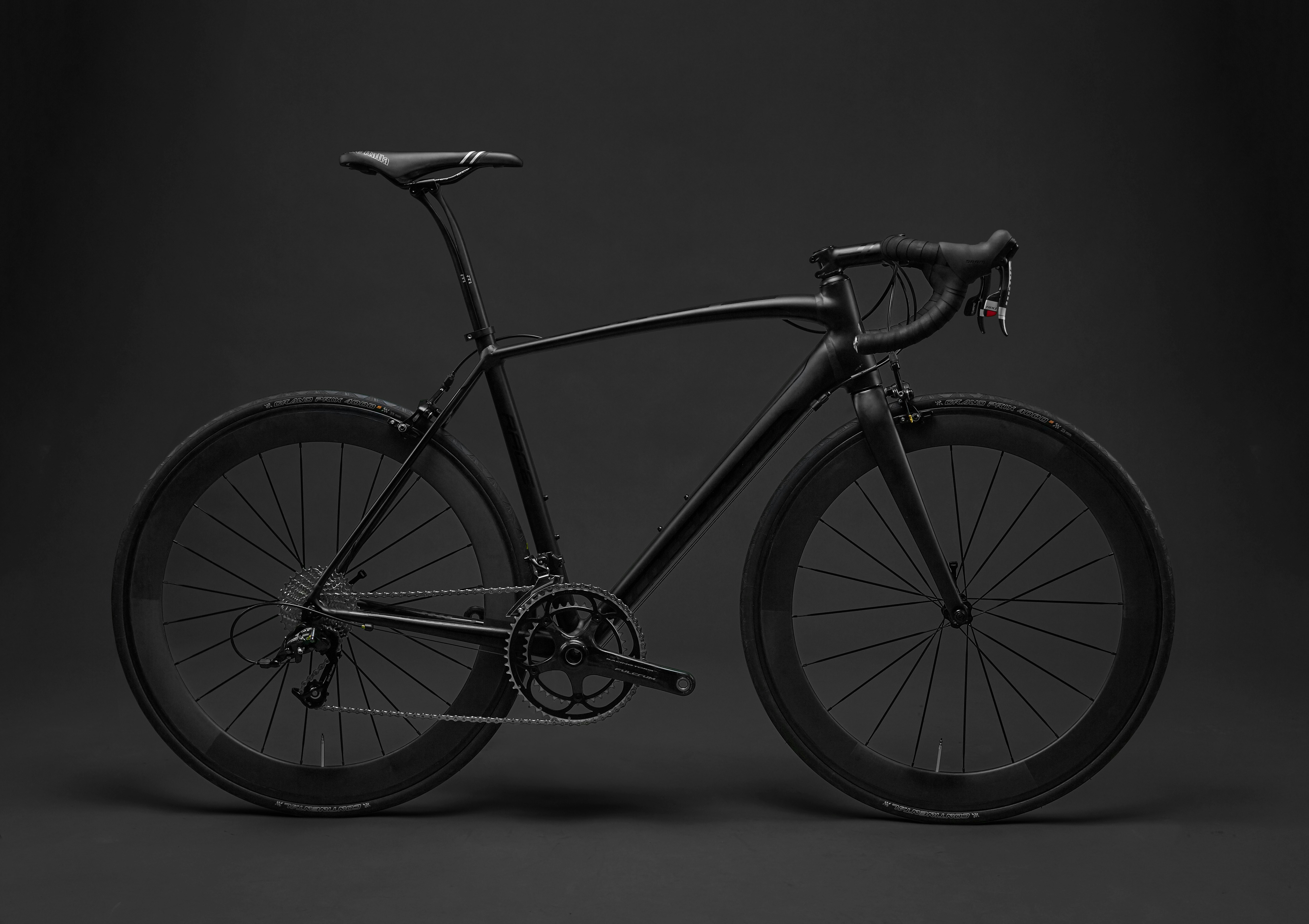 black road bike