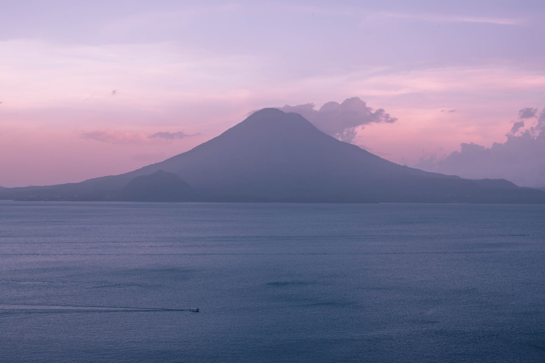 Sunset on Lake Atitlan