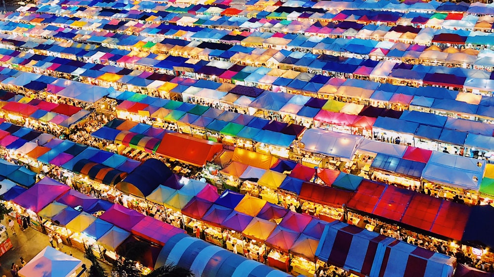 建物の航空写真