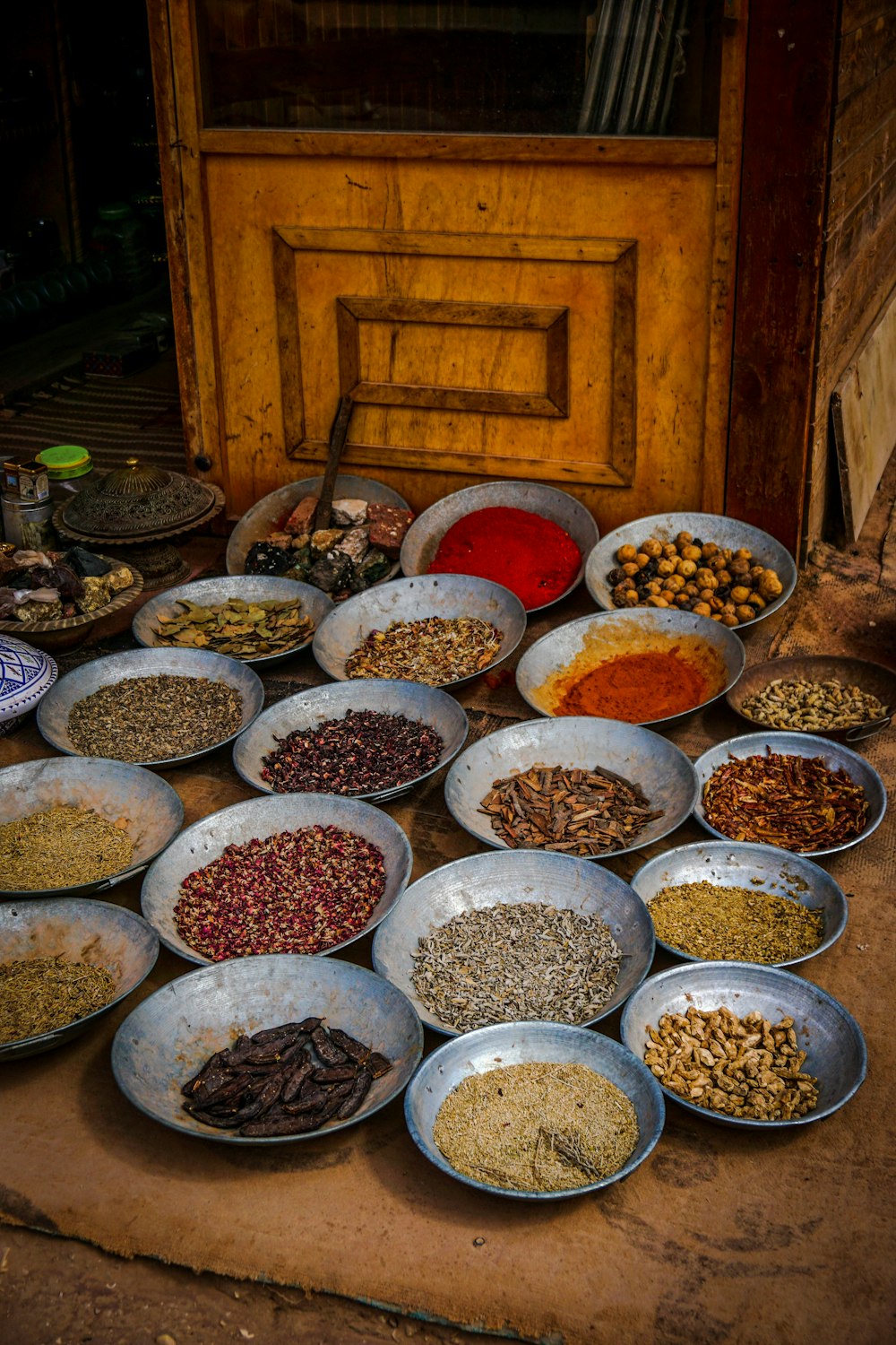 bowl of food lot