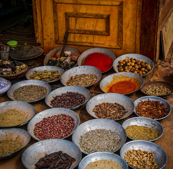 bowl of food lot