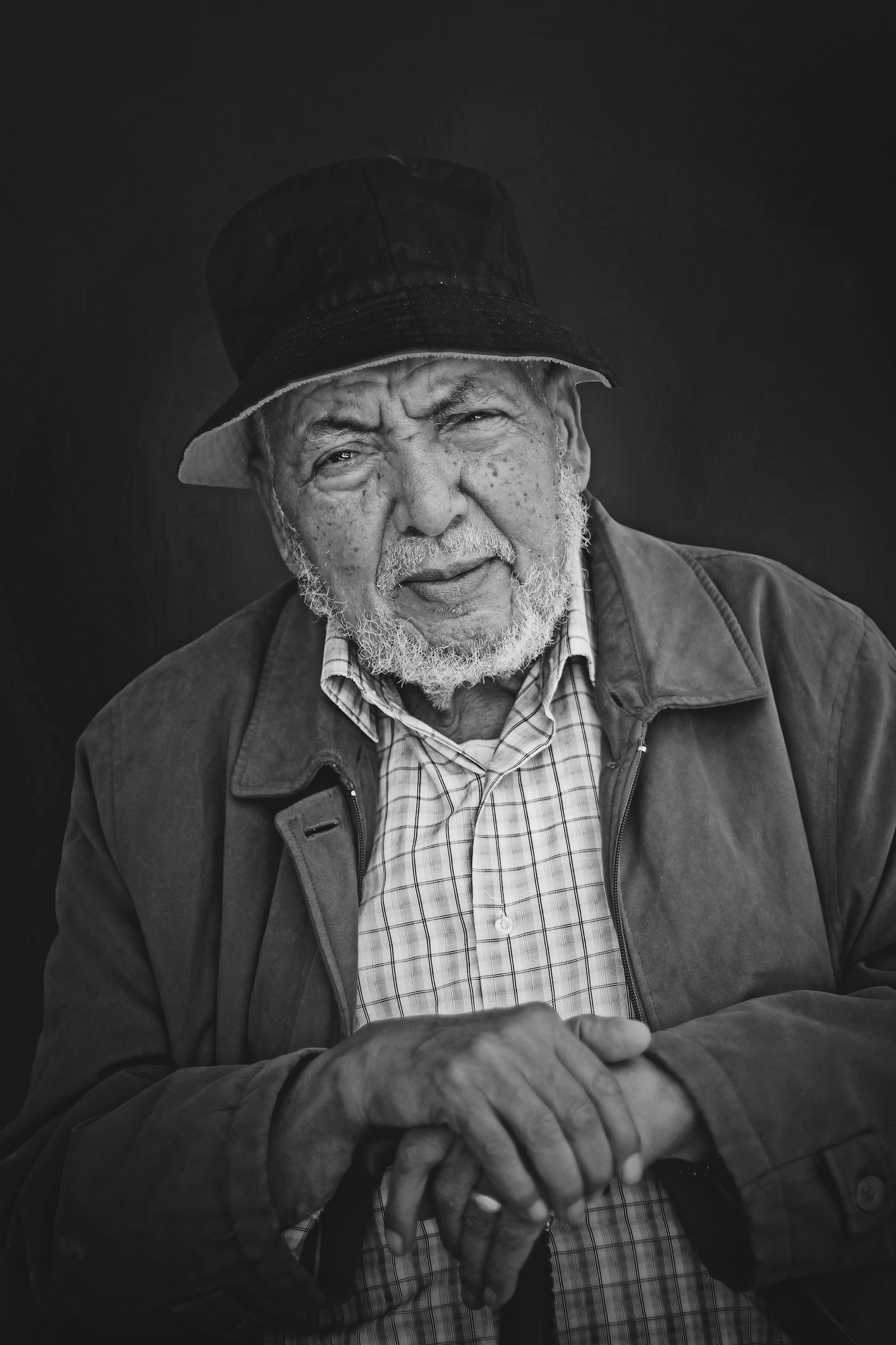 Canon EOS 7D + Canon EF 50mm F1.4 USM sample photo. Grayscale photo of man photography