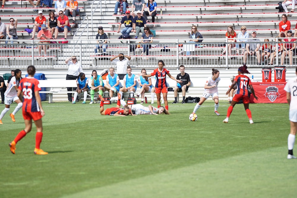 soccer game during daytime