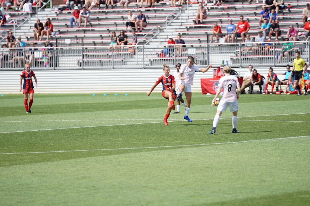 people playing soccer