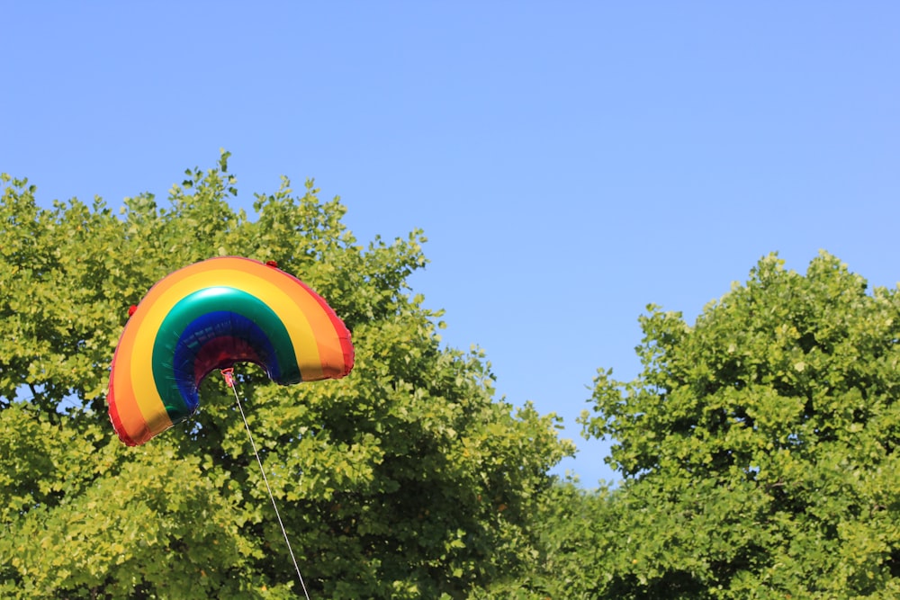 multicolored kite