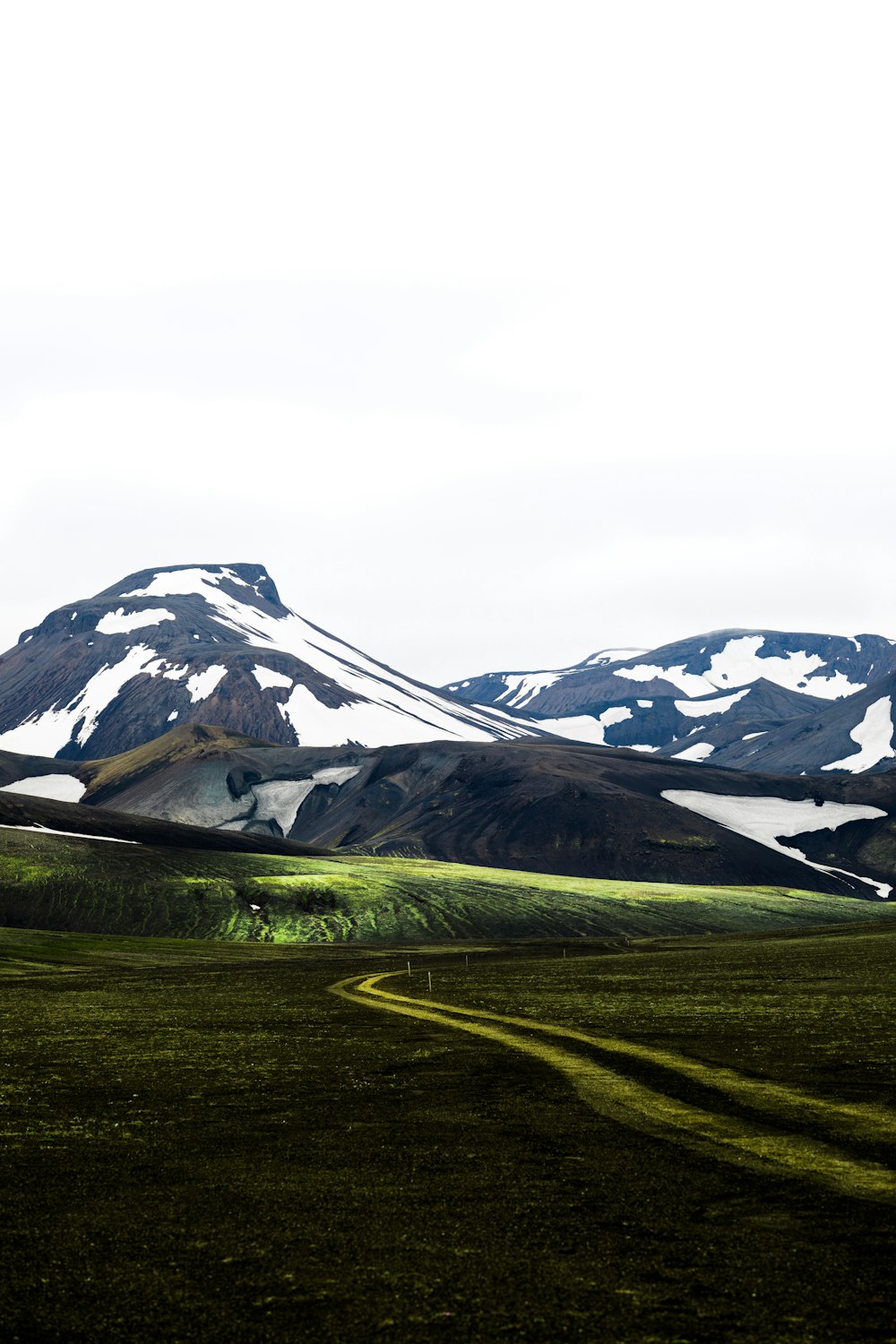 landscape photography of mountains