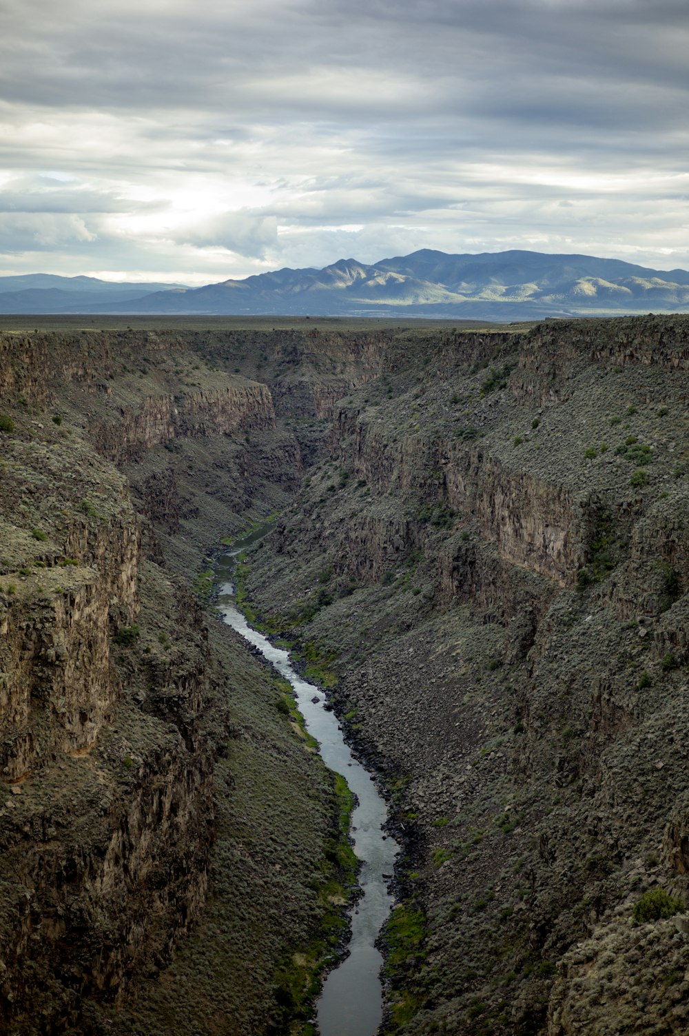 aerial photography of gray mountains