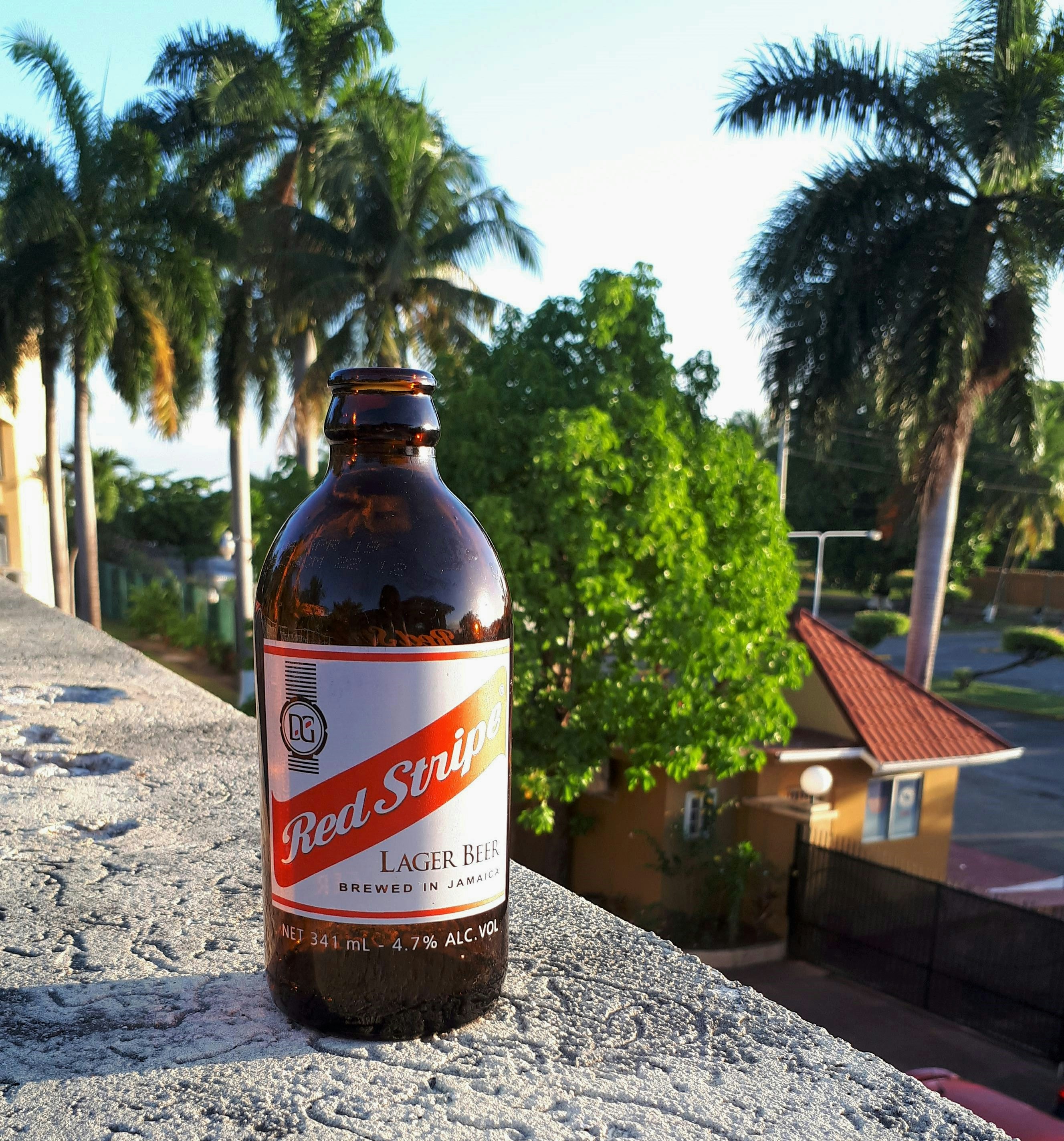 Red Stripe bottle