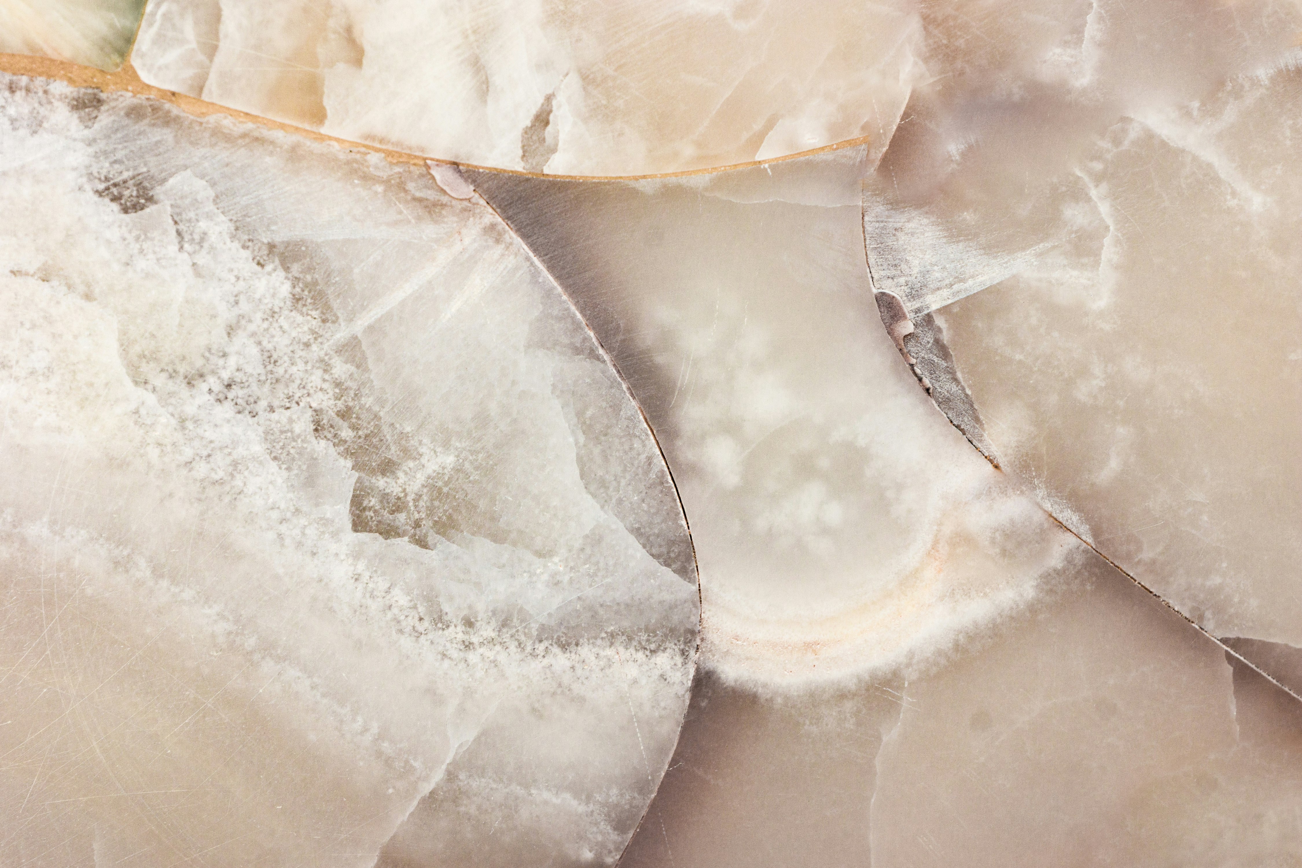 Close up texture of mineral stone, white quartz