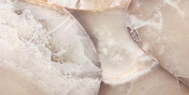 a close up of a piece of food on a table