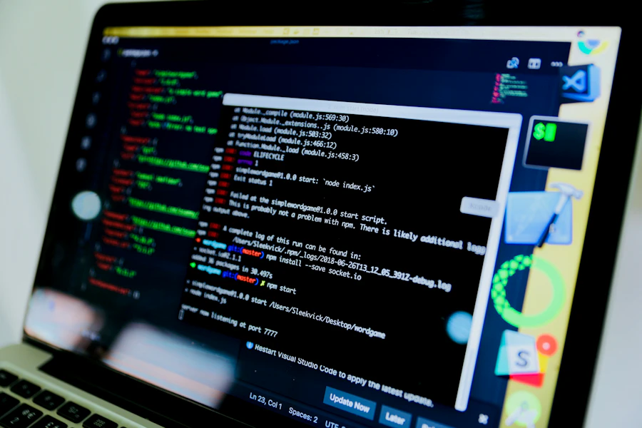 Tampilan terminal WSL yang terintegrasi di Windows.