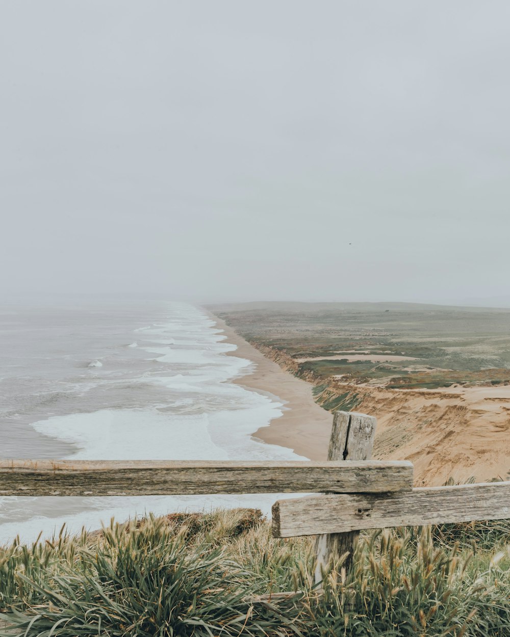 landscape photography of sea waves