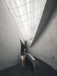 gray concrete wall inside building