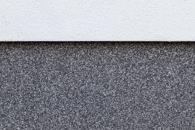 black and white granite surfaces