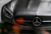 close up photo of Mercedez-Benz vehicle