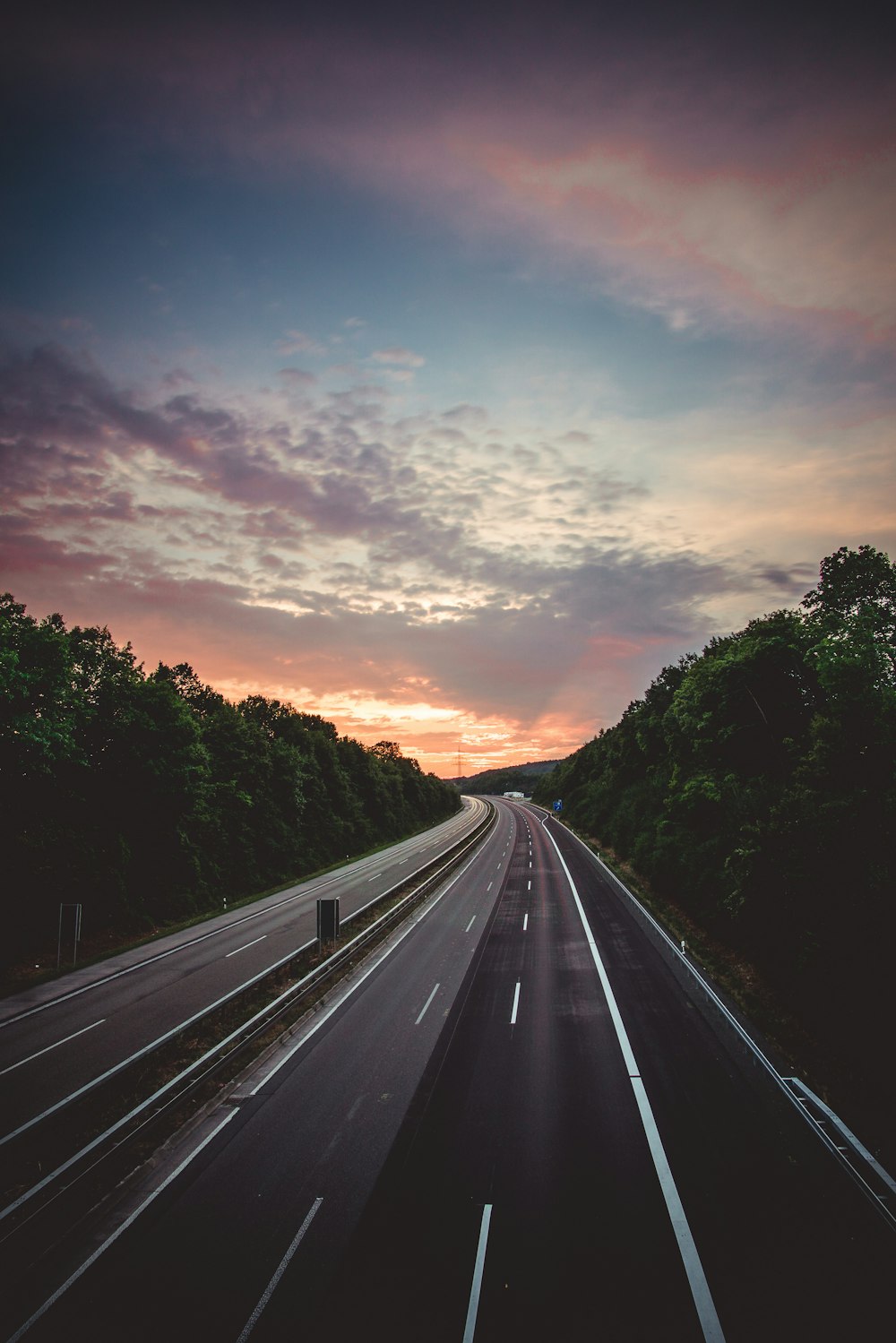 empty freeway