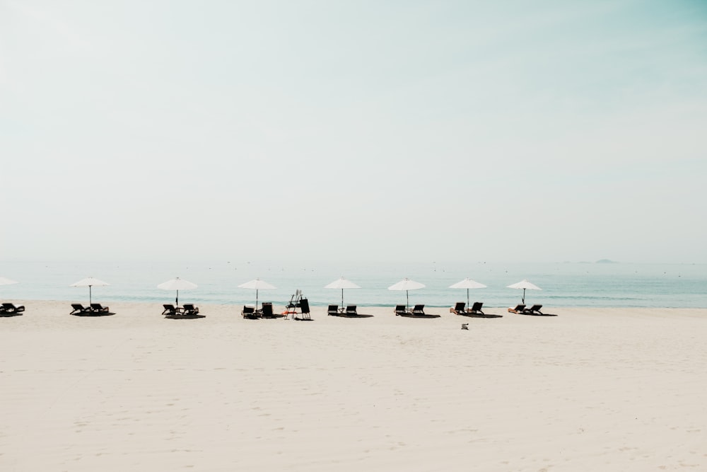 Landschaftsaufnahme des Strandes