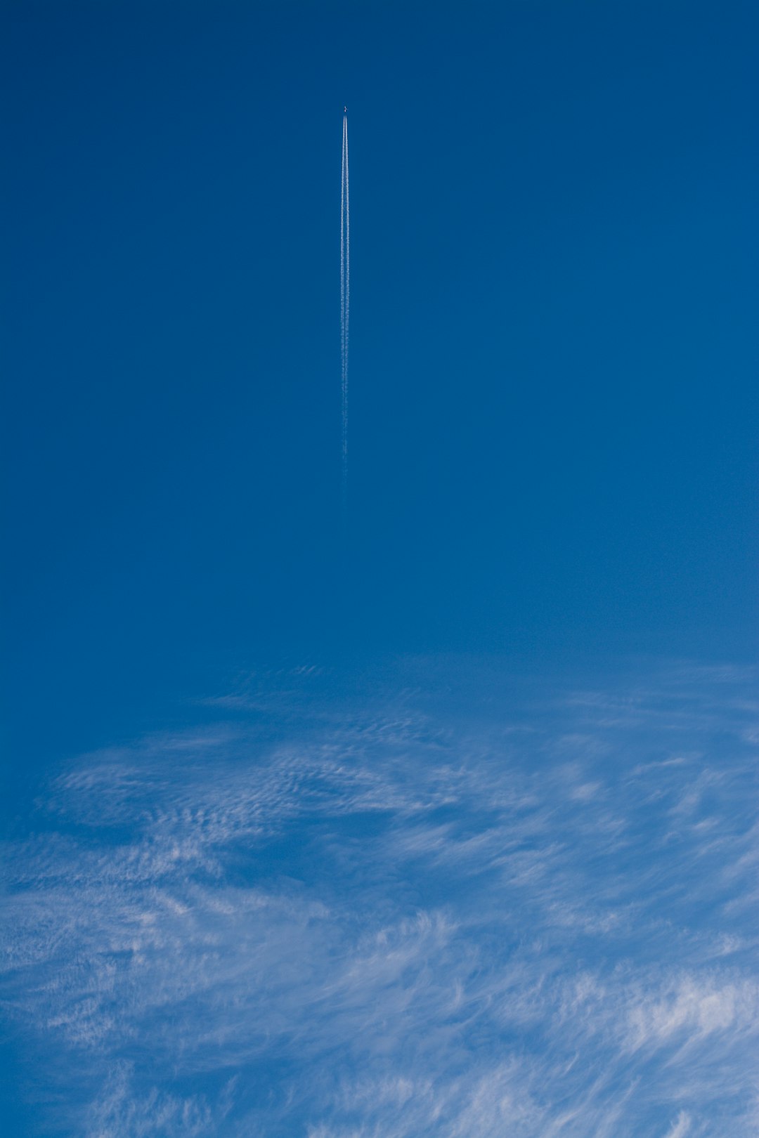 blue and white sky