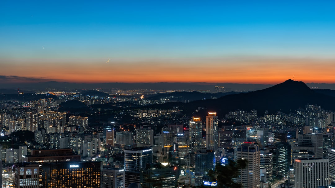 Skyline photo spot Seoul South Korea