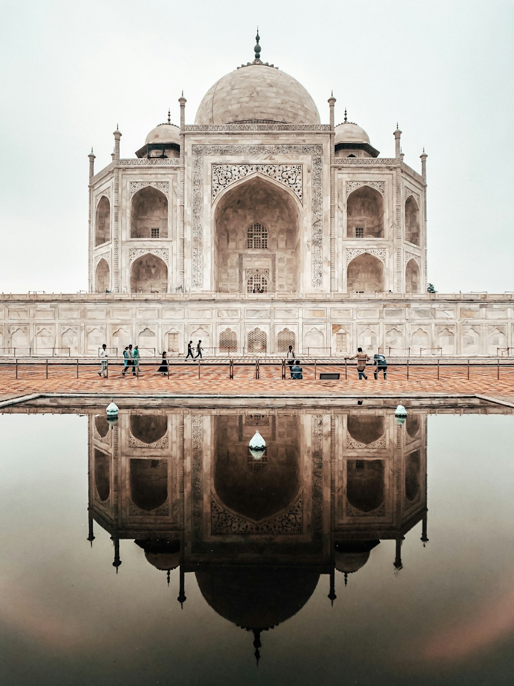Taj Mahal · abertura do portão