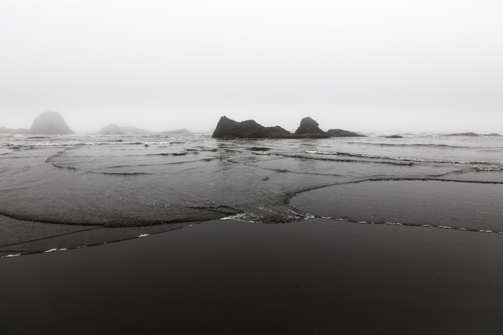 island near body of water